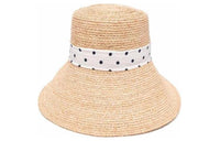 MIU MIU Straw Bucket Hats Women's White
