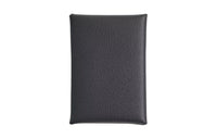 HERMES Calvi Duo Evercolor Leather Wallets Card Holders Women's Dusty Gray