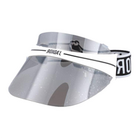 DIOR Acetate Irregular Shape Sunglasses Women's White