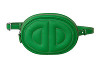 HERMES In The Loop Swift Leather Fanny Pack Women's Bright Green