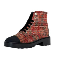 CHANEL 23A Ankle Boots Women's Red