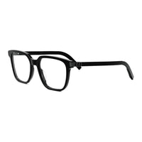 DIOR Plastic Square Eyeglass Frames Unisex Black