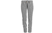 LOUIS VUITTON Jeans Women's Black White Two-Tone