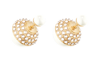 DIOR Earrings Women's Gold