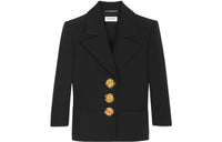 SAINT LAURENT SS22 Business Suits Coats Women's Black