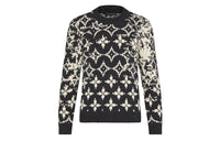 LOUIS VUITTON New Quarterly Products Of LV Sweaters Men Black & White