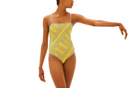 HERMES One-Piece Swimsuits Women's Yellow