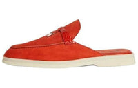 Loro Piana Wrap-toe Slippers Women's Orange