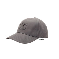 CELINE Cotton Baseball Caps Women's Gray
