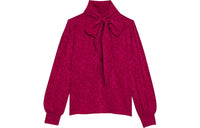 SAINT LAURENT Knitwear Women's Large Lilac Multicolor