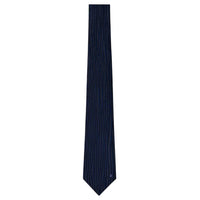 LOUIS VUITTON Silk Ties Men's Marine Blue