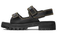 CELINE Leo Beach Sandals Women's Black