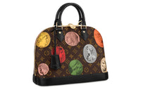 LOUIS VUITTON X Fornasetti Alma Pm Monogram Cameo Brown