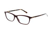 DIOR Plastic Square Eyeglass Frames Women's Brown