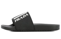 PRADA Quiet Slide Slippers Men's Black