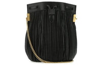 SAINT LAURENT Sheepskin TALITHA Crossbody Bag Shoulder Bag Women's Black
