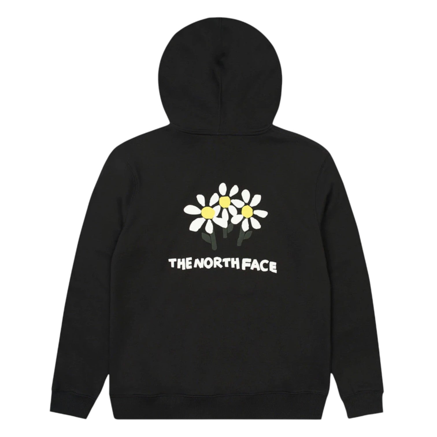 (WMNS) THE NORTH FACE Floral Prink Hoodie 'Black' 88G0JK3