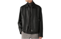 HERMES Jackets Coats Men's Black