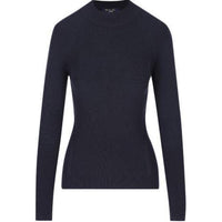Loro Piana Mockneck Ribbed Sweater