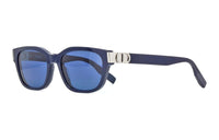 DIOR Acetate Square Sunglasses Men's Blue