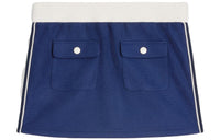 CELINE Casual Short Skirts Women's Blue