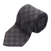 LOUIS VUITTON Silk Ties Men's Black