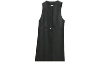 HERMES Leather Jackets Women's Black