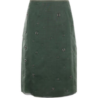 PRADA Casual Long Skirts Women's Green