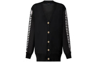 LOUIS VUITTON Zipper Print Cardigan
