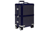 GOYARD Bourget Luggage Dark Blue