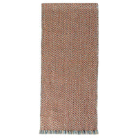 Loro Piana Cashmere Knit Scarves Women's Dusty Blue/Bright Cerulean