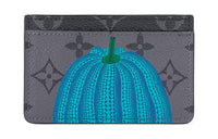 LOUIS VUITTON Lv X Yk Porte Carte Simple Pumpkin Print