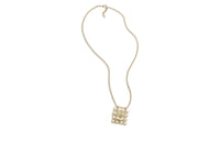 CHANEL Metal Necklaces Women's Gold