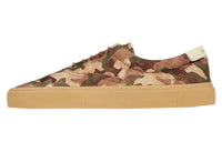 SAINT LAURENT Low-Top Stylish Skateboarding Shoes Men's Army Green