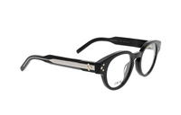 DIOR - Irregular Shape Eyeglass Frames Men's Black