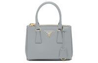 PRADA Galleria Killer Bag Leather Shoulder Bag Crossbody Bag Handbag Mini Women's Cornflower Blue