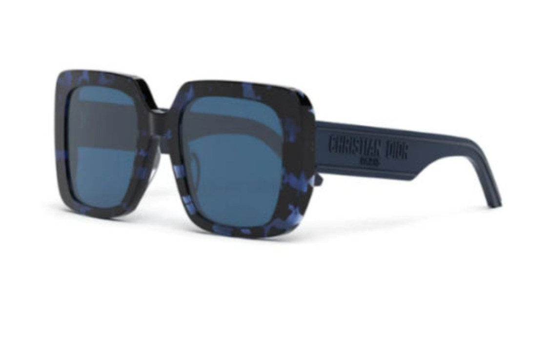 DIOR - Square Sunglasses Women's Blue