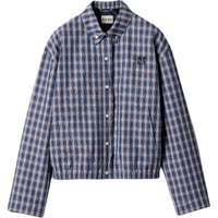 MIU MIU SS25 Jackets & Coats Women's Blue