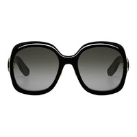DIOR Acetate Irregular Shape Women's Sunglasses Women's Black