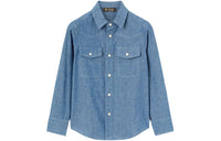 Loro Piana Kids' Apparel Stanley Shirt T-Shirt Kids' Blue