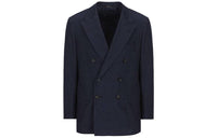 Loro Piana Business Suits Men Dark Blue