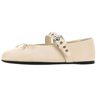 MIU MIU Mary Jane Shoes Women's Ivory