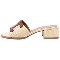 CELINE Slide Slippers 5cm Women's Beige