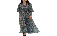 CHANEL 23 Spring And Summer Long-Sleeved Dresses Women's Multicolor