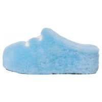 CELINE Wrap-toe Slippers Women's Blue