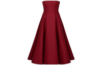 DIOR Sleeveless Dresses Women's Red