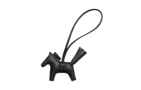 HERMES Pendants Unisex All Black Pony
