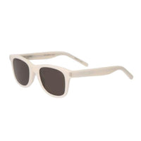 SAINT LAURENT Acetate Square Sunglasses Men's Ivory