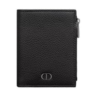 DIOR Calfskin Card Holder Regular Men's Black