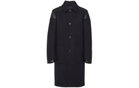 PRADA Coats Men Marine Blue